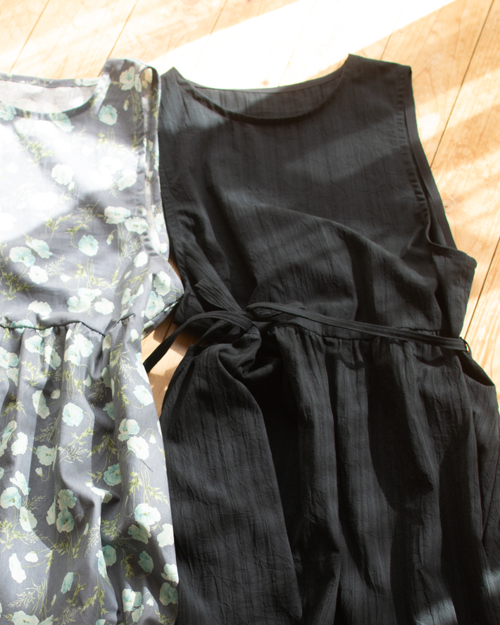 ☆有料☆【紙の型紙】重ね着ワンピース（布帛用型紙・M/L）