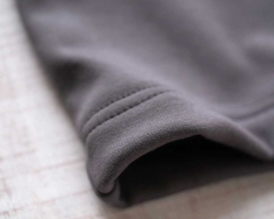 【型紙・生地キット】1時間で作ろう♪ゆるりベスト（ボンバーヒート・L～LLサイズ）