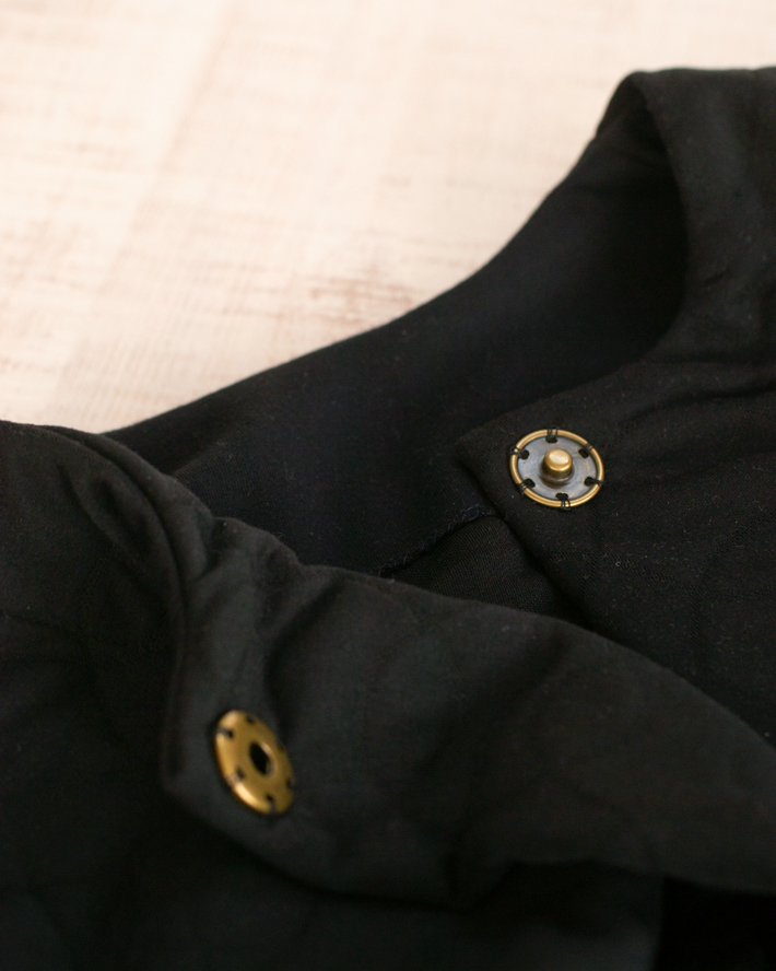 【型紙・生地キット】今日のきぶん♪ふんわり羽織りコート（型紙：ノーカラードルマンライトコート）