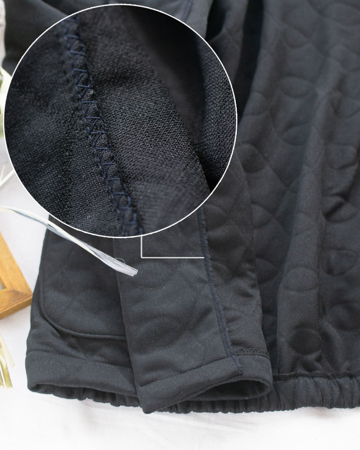 【型紙・生地キット】今日のきぶん♪ふんわり羽織りコート（型紙：ノーカラードルマンライトコート）