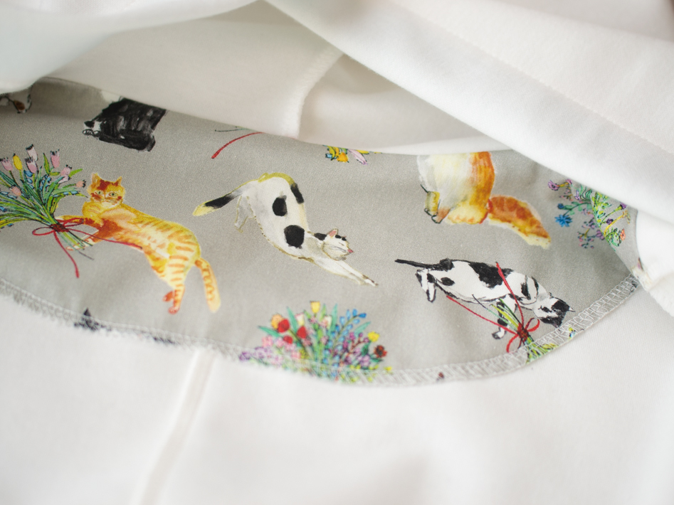 【型紙・生地キット】もっちりやわらか羽織りコート（型紙：ドルマンライトコート）