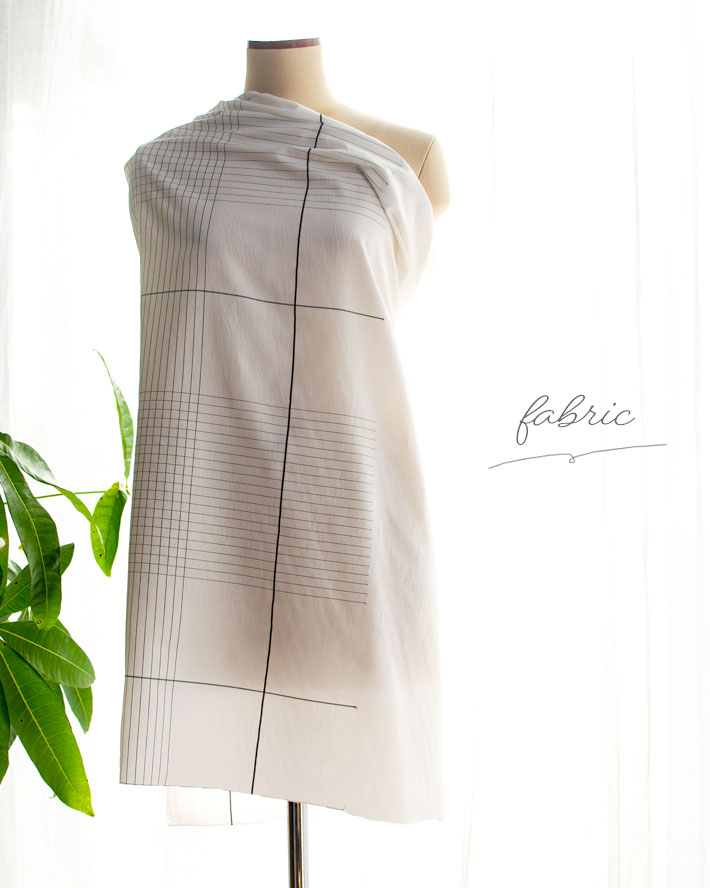 【布帛】コットンリネンシーチング＊ポピー柄