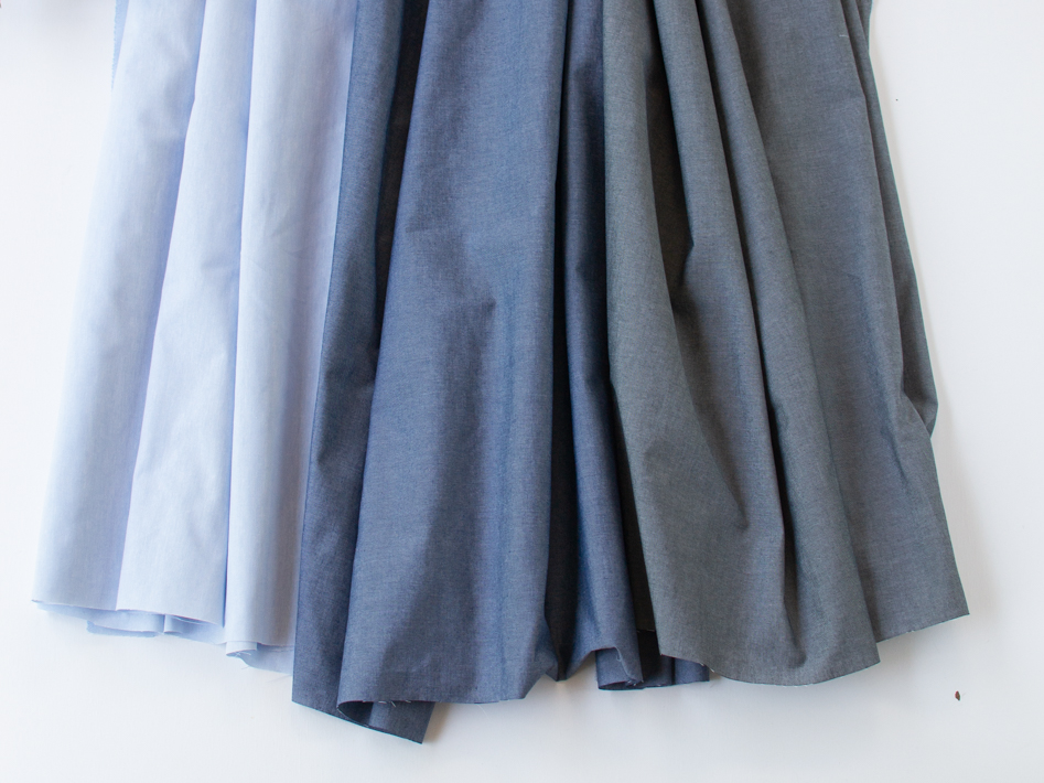 ポリエステル混ダンガリー 画像②